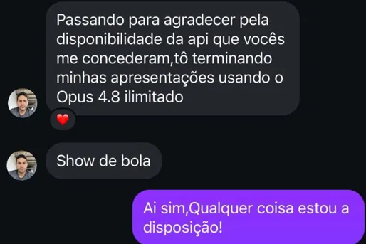 Depoimento real de um usuário do Claude UnlimitedAI